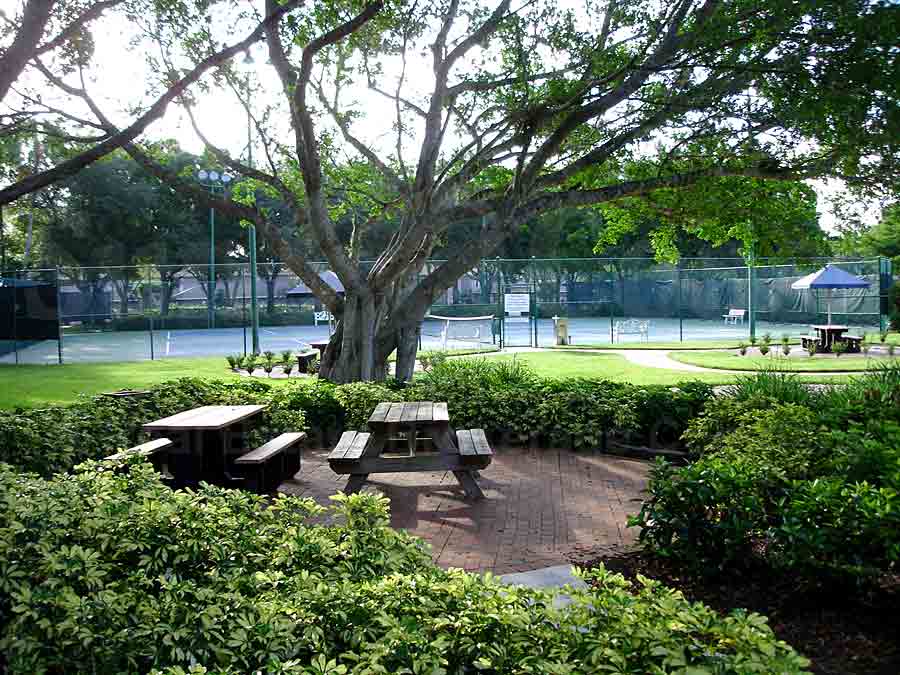 WALDEN OAKS Tennis Court Grounds
